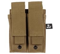 Pochette pour chargeurs Ammo Pouch Double Small MOLLE MFH - Coyote Tan