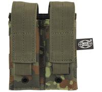 Pochette pour chargeurs Ammo Pouch Double Small MOLLE MFH - Flecktarn