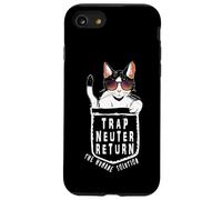 Pochette pour Chat Trap Neuter Return (TNR) The Humane Solution Coque pour iPhone SE (2020) / 7/8