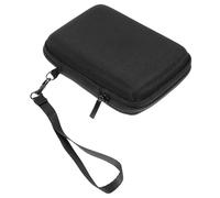 Pochette pour Disque Dur Mobile, Étui Eva Oxford Noir Étanche | Rangement Compact à Fermeture Éclair, Protège SSD et Hdd, pour Amis et Proches, Format Pratique
