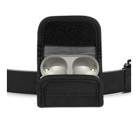 Pochette pour écouteurs Geekria Compatible avec Sony WF-1000XM6, WF-C710N, LinkBuds Open/Fit, étui pour Ceinture WF-C510, Housse de Protection avec Clip pour Sangle (Noir)