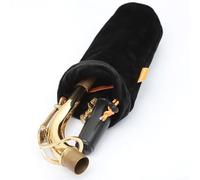 Pochette pour embouchure de saxophone, sac de rangement en coton épais pour saxophone alto et ténor, étui antistatique portable avec compartiments pour les voyages, protection intérieure douce (B)