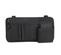 Pochette pour fauteuil roulant - Pack suspendu au siège arrière, coutures doubles, porte-gobelet renforcé de grande capacité | Accessibilité mains libres pour les articles d'épicerie essentiels pour l