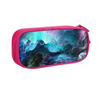 Pochette pour fournitures scolaires et de bureau - Univers graphique 3D - Grande capacité - Trousse à crayons de grande capacité pour étudiants - Pochette à crayons - Organiseur de bureau avec