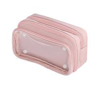 Pochette pour fournitures scolaires filles garçons enfants mignon Preppy Stuff grande capacité organisateur de stylos esthétique, papeterie de rentrée universitaire, style extra large, 2300 ml Dvj763