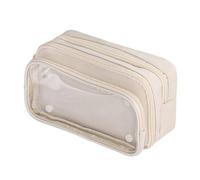 Pochette pour fournitures scolaires filles garçons enfants mignon Preppy Stuff grande capacité organisateur de stylos esthétique, papeterie de rentrée universitaire, style extra large, 2300 ml Dvj763