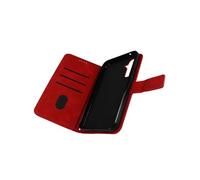 Pochette pour Galaxy A54 5G Motif Smile Folio Fonction Support Vidéo Rouge
