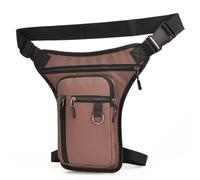 Pochette pour jambe tombante | Sac de hanche | Pochette avec serrage réglable pour clés, imperméable, bouilloire, gants et support de téléphone portable, doré, Refer to description, Unisexe