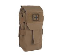 Pochette pour Micro-Pochette pour Traumatismes, Trousse MéDicale Tactique IFAK, Pochette Médicale Molle à Déploiement Rapide(Brown)