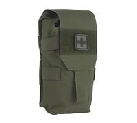 Pochette pour Micro-Pochette pour Traumatismes, Trousse MéDicale Tactique IFAK, Pochette Médicale Molle à Déploiement Rapide(Green)