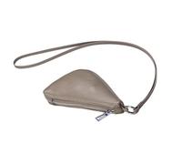 Pochette pour Monnaie à col Galet et Longue Sangle, Gray | Ouverture à fermeture éclair unique, rangement compact pour les essentiels pour les sorties quotidiennes
