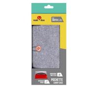 Pochette Pour Nintendo Switch Lite Freaks And Geeks Gris Clair Et Rouge