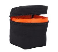 Pochette pour Objectif D'appareil Photo, Sac D'Objectif Antichoc de Compression épaissi, Sac de Gadget SLR avec Intérieur Orange, étui de Protection pour Objectif D'appareil Photo Simple SLR Micro, Sa