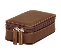 Pochette pour objets de valeur de golf - Porte-tee de golf portable en cuir | Accessoires de sport pour voiture, maison, coffre, voyage, entraînement, golfeur, papa