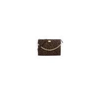 Pochette pour Ordinateurs 13 Pouces Modèle Leia au Motif Serpent avec Lanière Marron