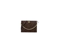 Pochette pour Ordinateurs 16 Pouces Modèle Leia au Motif Serpent avec Lanière Marron