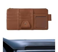 Pochette pour pare-soleil | Poche de rangement pour pare-soleil de voiture - Sac souple et délicat pour petite voiture, camion, VUS et camping-car