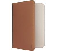 Pochette pour passeport UNIQ Belmont avec Apple Find My, protection RFID, beige caramel.