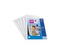 Pochette pour photo et carte postale Standard Polypropylène Transparent