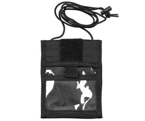 Pochette pour pièce d'identité Neck Pouch MFH - Black