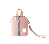 Pochette pour serviettes hygiéniques Sac de rangement for serviettes hygiéniques Macaron, petit sac Portable for cosmétiques voyage, menstruel for étudiant(Pink)