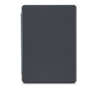 Hama Stand Folio Coque pour Samsung Galaxy A9+ 11" - Housse Fonction Chevalet, Compartiment pour Stylet, Protection Fermeture Magnétique, Couvercle Amovible - Gris