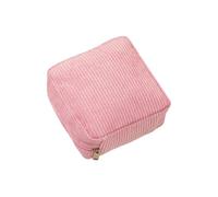 Pochette pour Tampons Sacs de Rangement Serviettes hygiéniques for Femmes, 2 pièces, Sac Portable Maquillage Rouge à lèvres, Multifonctionnel for Mini écouteurs, Pochette(Pink)