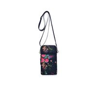 Pochette pour téléphone grand écran et accessoires multi-usages avec bandoulière Modèle de fleur de rose