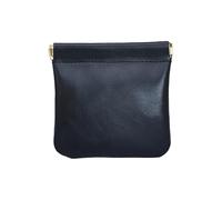 Pochette pour téléphone portable couleur neutre fermeture éclair paquet taille solide sacs ceinture sacs hommes, Noir , Taille unique
