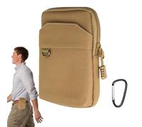 Pochette pour téléphone Sac Banane Universel en Nylon Support de téléphone,Support Mini Poche Organisateur Pochettes Sacs l'extérieur