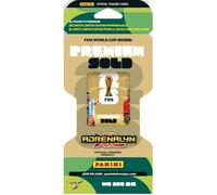 Coupe du Monde DE LA FIFA 2026 Trading Cards Game Blister Premium Or (1 Pochette Premium + 4 Cartes édition limitée Exclusives)