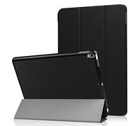 Pochette protectrice pour Apple Ipad Pro 2017 10.5 pouces Ultra Slim étui dur qui peut être ouvert et Wake & Fonction + GRATUIT style Stylet - Noir