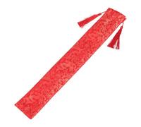 Pochette Protectrice pour Poussoir de Mahjong, Rangement Décoratif Rouge | Tissu, Facile à Transporter Ranger, pour Ensemble de Mahjong et Supports de Score