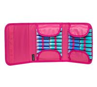 Pochette Rangement HOMEOPATHIE pour 40 Tubes Unités Coloris Rose