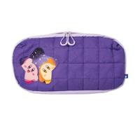 Pochette rembourrée de protection - HORI - Nintendo Switch 2 - Rangement accessoires et jeux - Motif Kirby et Waddle Dee - Violet