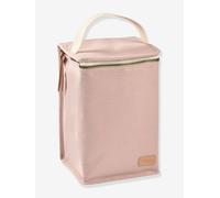 Pochette repas isotherme rose poudré TU
