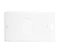 Pochette Réutilisable pour Cartes en PC avec Fente Pouce, Badge | Noms et Badges, Usage École ou Bureau, Protection Légère, Format Simple
