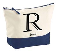 Pochette Robert Lettre Chic | Grand Format | Idée Cadeau Prénom pour Cuisinier Barbecue Jardinage Oncle Parrain Beau Papa Collègue Départ Retraite Noël