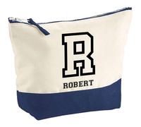 Pochette Robert Lettre Sport | Grand Format | Idée Cadeau Prénom Style Basket Université Anniversaire Oncle Parrain Beau Papa Collègue Départ Retraite Noël