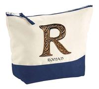 Pochette Roman Lettre Viking | Grand Format | Idée Cadeau Prénom Motard Jeux de Rôle Vidéo Anniversaire Oncle Parrain Beau Papa Collègue Départ Retraite Noël