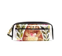 Pochette Rythme Mignon Hold A Heart Trousse Scolaire Robuste Sac À Crayons Facile À Nettoyer Trousse À Maquillage pour Garçons Adolescent Scolaires