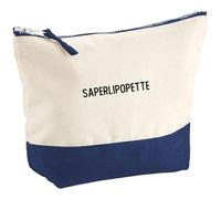 Pochette Saperlipopette | Pouch | Idée Trousse Toilette Maquillage Cadeau Anniversaire Fête Original Famille Travail Départ Collègue Retraite