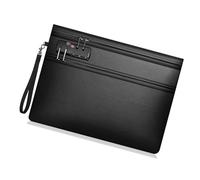 Pochette sécurisée anti-flamme pour bijoux, documents, antieffraction, bureau à domicile, utilisation avec deux compartiments, poche de sécurité