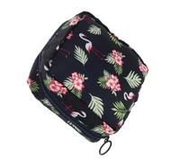 Pochette Serviette Hygiénique Fermeture Éclair Mini Imperméable Oxford | Rangement Discret, Transport Facile, Format Compact, pour Bureau et Études, Usage Quotidien Couleur Aléatoire