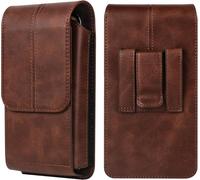 Pochette Smartphone Ceinture Cuir, Étui De Ceinture Pochette Téléphone Holster, Homme Sacoche De Transport Cuir Poche Sac Banane Portefeuille Porte-Cartes En Holster Sac À Main Ave[Shj41907227]