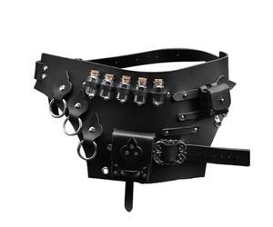Pochette Steampunk,Ceinture de bouteille confortable et de potion | Ceinture Renaissance vintage avec taille réglable, ceinture médiévale de style pour les pirates acrobatiques