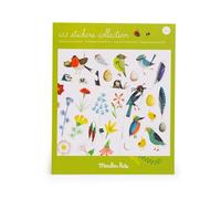 Pochette stickers Le botaniste Le Jardin du Moulin Moulin Roty