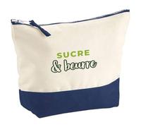 Pochette Sucre Beurre - Pouch - Idée Pochette Rangement Cadeau Anniversaire Fête Original Famille Travail Départ Collègue Retraite Noël. - Vert - 2