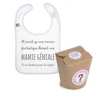 Sevira Kids BB&CO - Pochette Surprise Annonce de Grossesse - Une Mamie géniale