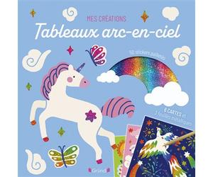 Pochette Tableaux arc-en-ciel - 3 cartes + 3 feuilles - Kelly Keko - Grund - Jeux livres objets